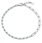 MOISS Stylový stříbrný náramek s kubickými zirkony B0001494