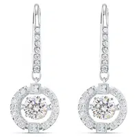 Swarovski Půvabné blyštivé náušnice Sparkling Dance 5504652