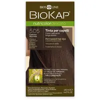 Biokap Nutricolor Delicato - Barva na vlasy 5.05 Hnědá - světlý kaštan 140 ml
