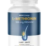 MOVit Energy Methionin PREMIUM 500 mg 90 veganských kapslí