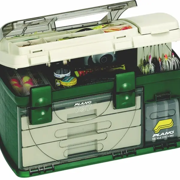 Plano box three drawer tackle system