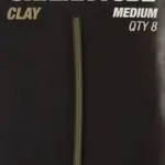 Korda smršťovací hadička shrink tube 1,6 mm clay