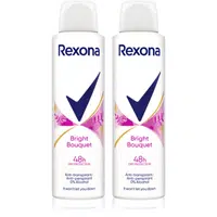 Rexona Sexy Bouquet Antiperspirant antiperspirant ve spreji výhodné balení 2 x 150 ml