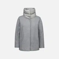 Grey women's jacket Geox Diamanta - Women's