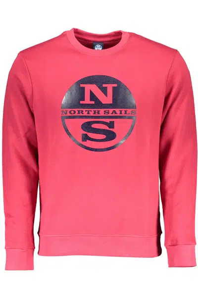 NORTH SAILS SWEATSHIRT WITHOUT ZIP MAN RED