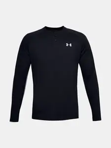 Under Armour Tričko UA CGI Henley-BLK - Pánské