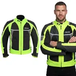 Pánská letní moto bunda BOS Libera Neon M