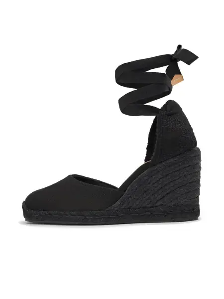 Castañer Espadrilky 'Carina'  čierna