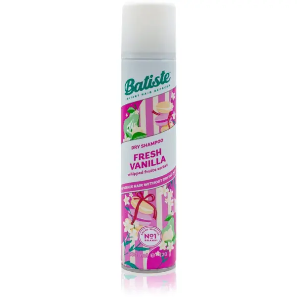 Batiste Fresh Vanilla suchý šampón 200 ml