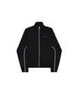 ALPHA INDUSTRIES Tepláková bunda 'Essential'  čierna / biela