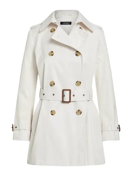 Lauren Ralph Lauren Prechodný kabát  krémová