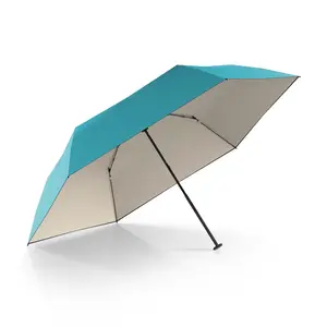 Mini dáždnik Doppler Zero,99 Ultra Sun Aqua Blue/Ivory