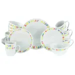 Creatable KOMBINOVANÁ SOUPRAVA Happy Birthday 20dílné