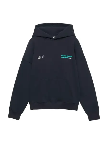 Pull&Bear Mikina  námornícka modrá / nefritová / biela