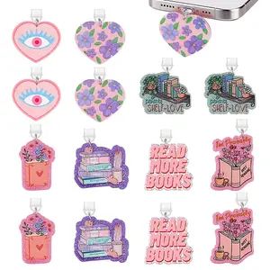 14Pcs 7 Style PVC Mobile Dustproof Plugs