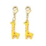 Giraffe Brass Enamel Pendant Decorations