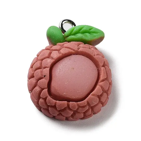 Fruits Opaque Resin Pendants