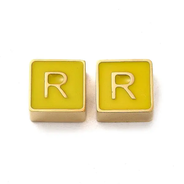 304 Stainless Steel Enamel Beads