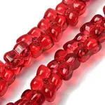 Transparent Glass Beads Strands