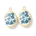 Printed Alloy with Acrylic Pendants