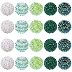 Resin Rhinestone Beads