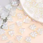 Christmas Rainbow Iridescent Plating Acrylic Beads