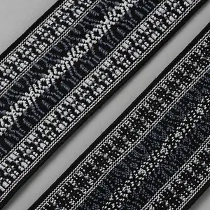 Ethnic Style Polyester Jacquard Ribbons
