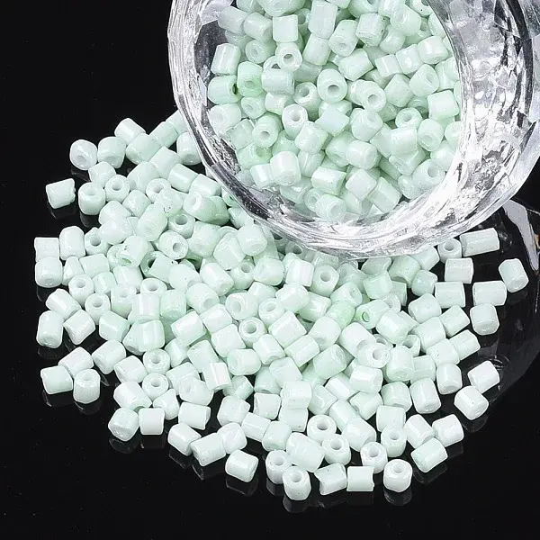 8/0 Two Cut Glass Seed Beads