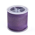 11M Polyester Braided Cord with Cotton Core & Metallic Thread