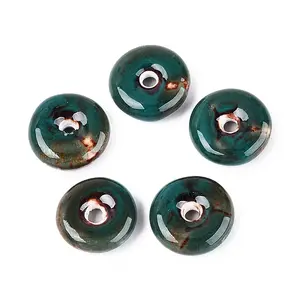 Vintage Handmade Porcelain Beads