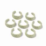 Spray Painted Alloy Cuff Rings