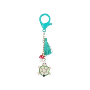 Tortoise Handmade Loom Pattern Seed Beads Pendant Decorations