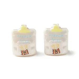 Printed Opaque Acrylic Beads