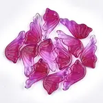 Spray Painted Glass Pendants