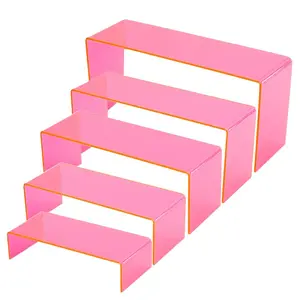 5-Tier Acrylic Display Riser Stands