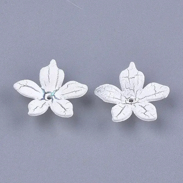 5-Petal Acrylic Bead Caps