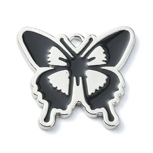 Rack Plating Alloy Enamel Pendants