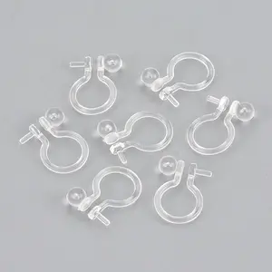 Plastic Clip-on Earring Findings