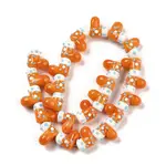 Handmade Lampwork Bumpy Beads Strands