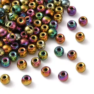 Electroplated Glass Beads