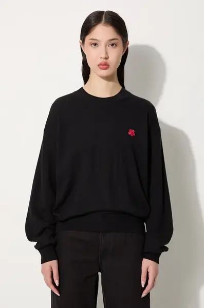 Kenzo Vlněný svetr Kenzo Rws Boke Crest Jumper