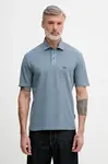 Armani Exchange polo pánské bavlněné