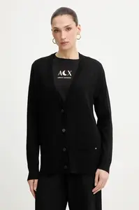 Armani Exchange  Kardigan s příměsí vlny