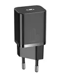 Nabíječka Baseus CCSUP-B01 Super Si Quick USB-C 20W, černá