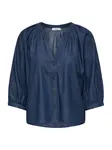 JDY Blúzka 'JDYKAI'  modrá denim
