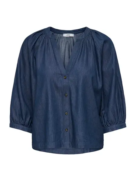 JDY Blúzka 'JDYKAI'  modrá denim