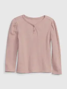 GAP Dětské tričko s knoflíčky - Holky