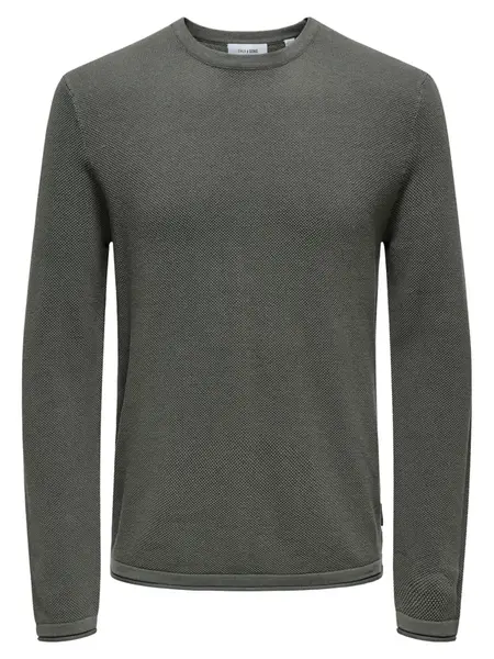 Only & Sons Sveter 'ONSFelix'  tmavosivá