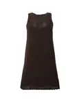 GAP Pletené šaty  čokoládová