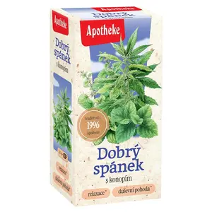 Apotheke Dobrý spánek s konopím čaj 20x1.5g